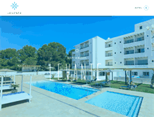 Tablet Screenshot of hotel-levante.com